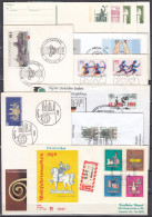 SALE !! 50 % OFF !! ⁕ Germany 1969 - 2011 ⁕ Nice Collection / Lot Of 11 Postcad & Cover / FDC ⁕ Scan All Scan - Sammlungen