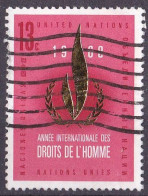 Vereinte Nationen UNO New York Marke Von 1968 O/used (A-3-34) - Used Stamps