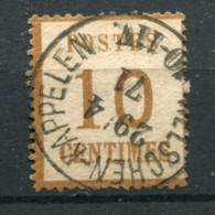 !!! ALSACE LORRAINE, N°5 CACHET DE LA CHAPELLE SOUS ROUGEMONT. LOCALITE RESTITUEE A LA FRANCE - Used Stamps