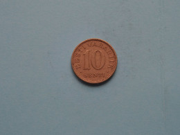 1931 - 10 Senti ( Uncleaned Coin / For Grade, Please See Photo ) ! - Estonia