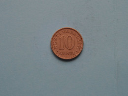 1931 - 10 Senti ( Uncleaned Coin / For Grade, Please See Photo ) ! - Estland