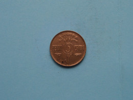 1925 - 5 Centai Penki ( Uncleaned Coin / For Grade, Please See Photo ) ! - Litauen