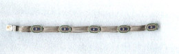 De La REUNION - Délicat Bracelet / Argent 925 - Peut être D'origine Asiatique 18 Cm - Kettingen