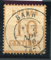 !!! ALSACE LORRAINE, N°5 CACHET DE BARR - Gebraucht