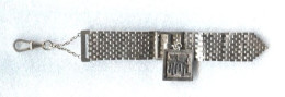 De La REUNION - T Beau Bracelet / Argent Massif 925 - Origine Asiatique 16,5 Cm - Armbänder