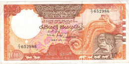 SRI LANKA 100 RUPEES F 01.01.1987  C7 652986 - Sri Lanka