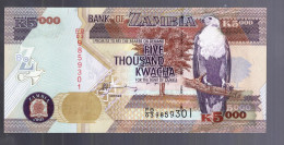 Zambia 5000 Kwacha 2003 P45h UNC - Zambia