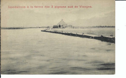 Überschwemmung, Flut, á La Ferme Des Trois Pignons Sud De Vicogne, Nicht Gelaufen - Überschwemmungen