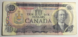 Canadá Banknote 10 Dollars, Ottawa, P 88, XF. - Canada