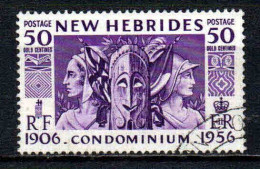 Nouvelles Hébrides - 1956 - Cinquantenaire   -- N° 174 - Oblit -Used - Gebraucht