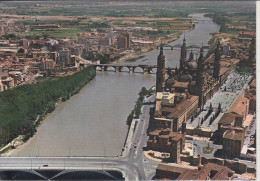 ZARAGOZA, Puente De Santiago Y Basilica Del Pilar, - Zaragoza