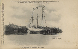 Lancement Du Français De Charcot à Saint-Malo. - History