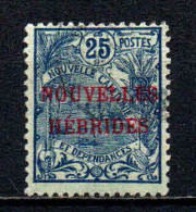 Nouvelles Hébrides  - 1908 - Tb De NCE Surch  - N° 3 - Oblit - Used - Used Stamps