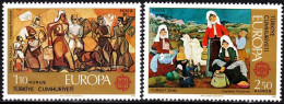 TURKEY 1975 EUROPA: Paintings. Complete Set, MNH - 1975