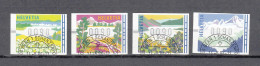 1996     N° 11 à 14  OBLITERES   CATALOGUE SBK - Timbres D'automates