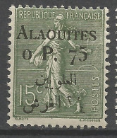 ALAOUITES  N° 3d Variétée 0 Et P Espacés  NEUF* CHARNIERE  / Hinge  / MH - Neufs