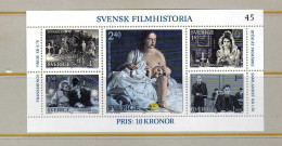 Suede (1981)  - BF  Histoire Du Cinema   Suedois  -  Neufs** - MNH - Blocks & Sheetlets