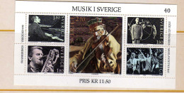 Suede (1983)  - BF  Musique En Suede   -  Neufs** - MNH - Blocks & Kleinbögen