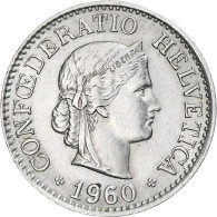 Monnaie, Suisse, 10 Rappen, 1960, Bern, TTB+, Cupro-nickel, KM:27 - Autres & Non Classés