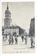 31357 -  St-Imier Rue Francillon Circulée 1905 Animée - Saint-Imier 
