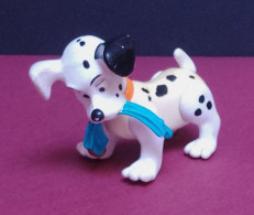 Figurine Des 101 Dalmatiens : Dalmatien Jouant Avec Un Parapluie Désarticulé ( Voir Photo ). - Disney