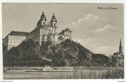 Melk An Der Donau Old Postcard Travelled 1916 St. Pölten Pmk B171205 - Melk
