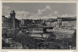 Kai Mit Urania Old Postcard Travelled 1941 B171115 - Wien Mitte