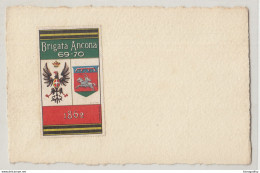 WWI Three Italian Military Cinderellas - Brigata Ancona, III Corpo D'armata Milano, 22a Divisione Catanzaro B216010 - Propagande De Guerre