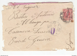 Italy Letter Cover WWI Posta Militare Postmark 1917 B180710 - Marcophilia