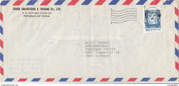 Grand Engineering & Trading Company Air Mail Letter Cover Travelled 1978 To Germany B180601 - Brieven En Documenten