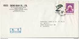 Sheng Kuan Co. Company Air Mail Letter Cover Travelled 197? To Germany B180601 - Storia Postale