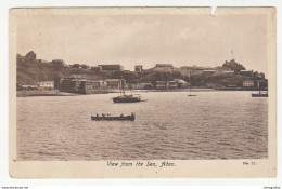 Aden View From The Sea Old Postcard Travelled 1927 To Netherlands B181020 - Yémen