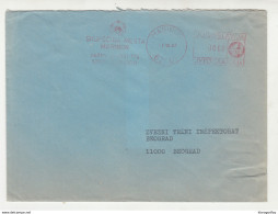 Skupščina Mesta Maribor Meter Stamp On Letter Cover Travelled 1987 B190801 - Slovenia