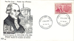 Charles Augustin De Coulomb - Physiker - Angouleme 1961 - Fisica