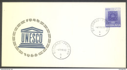 Yugoslavia, 20 Years Of UNESCO FDC 1966 B170410 - UNESCO