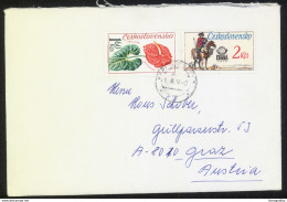 Czechoslovakia, Letter Cover Travelled 1977 Karlovy Vary Pmk B170410 - Briefe U. Dokumente