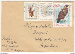 Hungary, Cover Letter Travelled 1969 B170404 - Aigles & Rapaces Diurnes