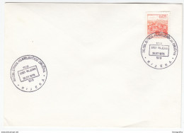 Yugoslavia, 30th Anniversary Of Philatelic Society In Rijeka 1979 Special Pmk B170404 - Cartas & Documentos