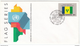 United Nations, Flag Series (Saint Vincent And The Grenadines) FDC 1988 B170330 - FDC
