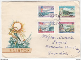 Hungary, Balaton Lake Special Cover & Stamps 1969 B170330 - Storia Postale