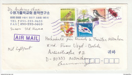 Koreaa Letter Cover Posted 2012 Bungmun Pmk B210725 - Corea (...-1945)