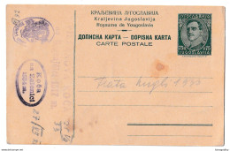 Koča Na Zelenici & Vilfanova Koča Na Begunjšici Mountaineer Marks On 1933 Postal Stationery Psotcard B210710 - Slovenia