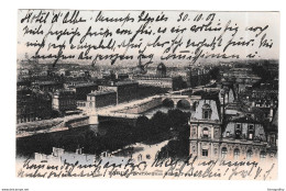 Panorama Des Ponts Old Postcard Posted 1903 To Elm (Bz. Cassel) B210701 - Ponts