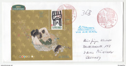 Japan Letter Cover Posted 199? To Germany B200520 - Storia Postale
