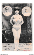 Guston Trio Acrobats? Old Postcard Unused B210310 - Circo