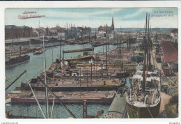 Antwerpen Bonaparte Dok Anvers Old Postcard Posted Feldpost 1915 Kostryk B200225 - Antwerpen