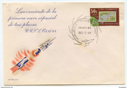 Cuba Space Rockets 1964 - 6 Letter Covers B171025 - Amérique Du Sud