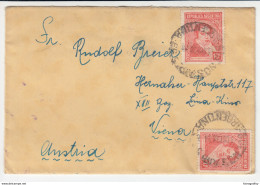 Argentina Letter Cover Travelled 1936 To Austria B170510 - Cartas & Documentos