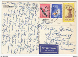 South Africa, Pretoria Voortrekker Monument Postcard Airmail Travelled 1966 Pretoria Pmk B180122 - Covers & Documents