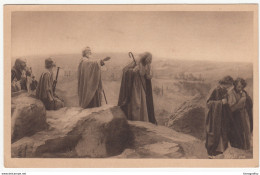 Jesus Weeps Over Jerusalem From Oberammergau Passion Play Postcard Unused B170525 - Jesus